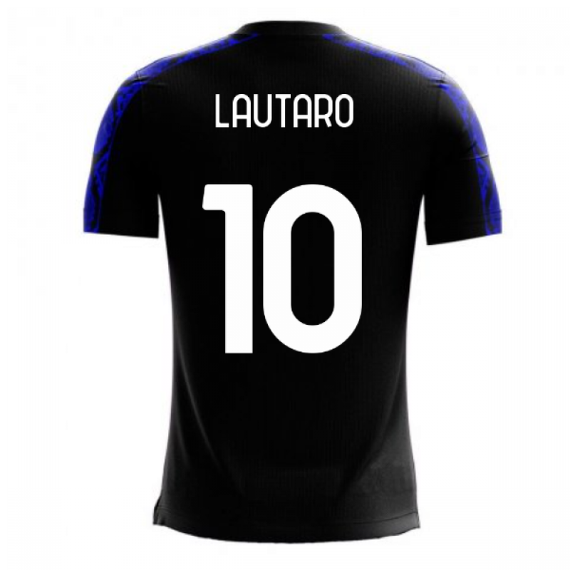 Nerazzurri Milan 2020-2021 Home Concept Football Kit (Libero) (LAUTARO 10)
