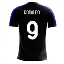 Nerazzurri Milan 2020-2021 Home Concept Football Kit (Libero) (RONALDO 9)