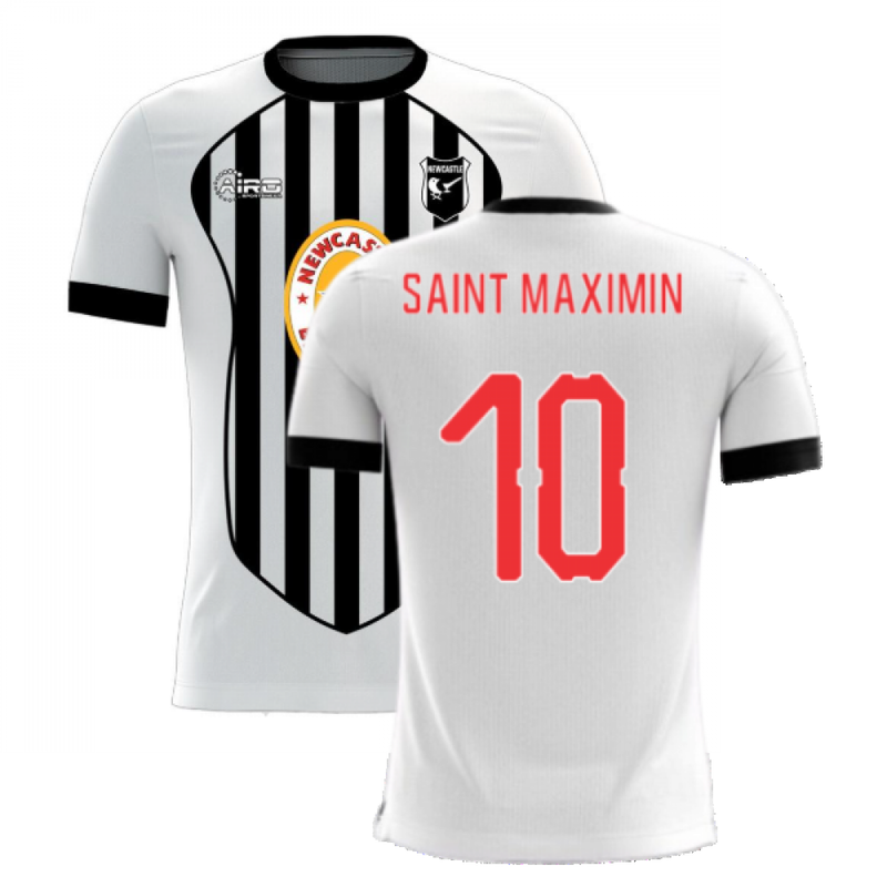 Newcastle 2021-2022 Home Concept Football Kit (Airo) (SAINT MAXIMIN 10)