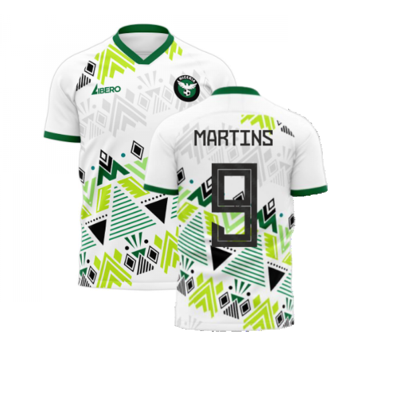 Nigeria 2020-2021 Away Concept Football Kit (Libero) (MARTINS 9)
