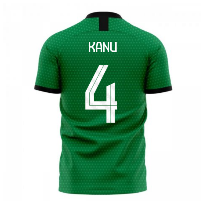 Nigeria 2020-2021 Home Concept Football Kit (Libero) (KANU 4)