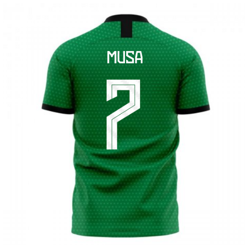 Nigeria 2020-2021 Home Concept Football Kit (Libero) (MUSA 7)
