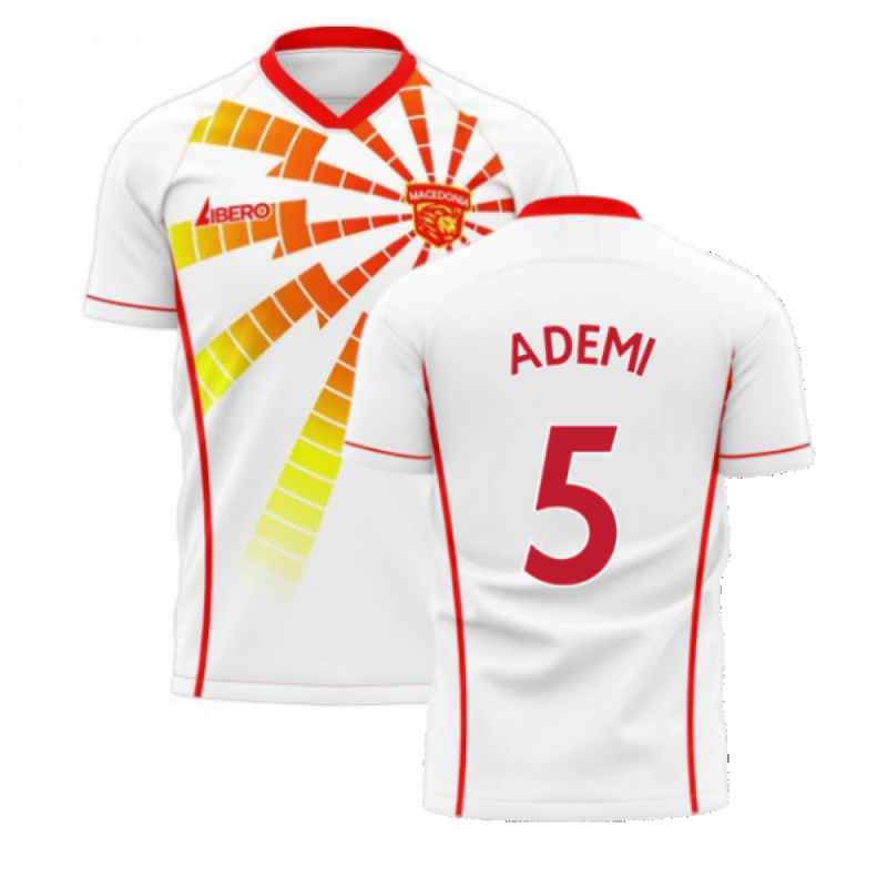 North Macedonia 2020-2021 Away Concept Shirt (Libero) (ADEMI 5)