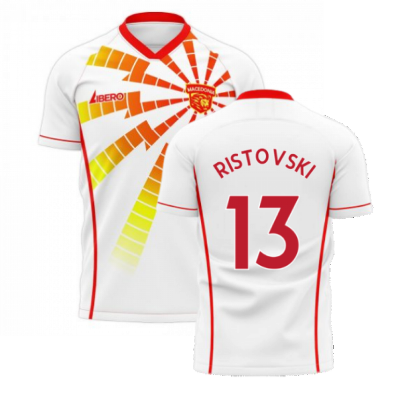 North Macedonia 2020-2021 Away Concept Shirt (Libero) (RISTOVSKI 13)