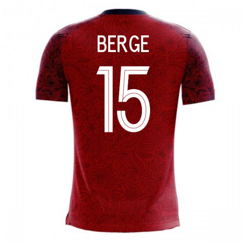 Norway 2020-2021 Home Concept Football Kit (Airo) (BERGE 15)