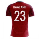 Norway 2020-2021 Home Concept Football Kit (Airo) (HAALAND 23)