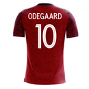 Norway 2020-2021 Home Concept Football Kit (Airo) (ODEGAARD 10)