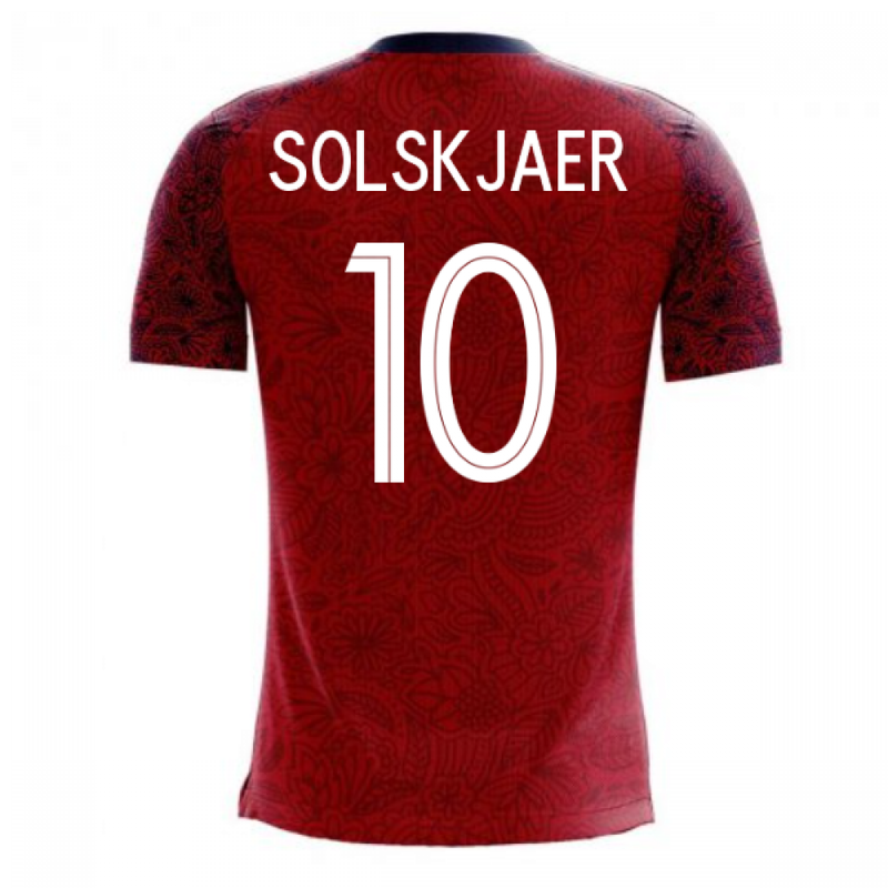 Norway 2020-2021 Home Concept Football Kit (Airo) (SOLSKJAER 10)