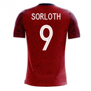 Norway 2020-2021 Home Concept Football Kit (Airo) (SORLOTH 9)