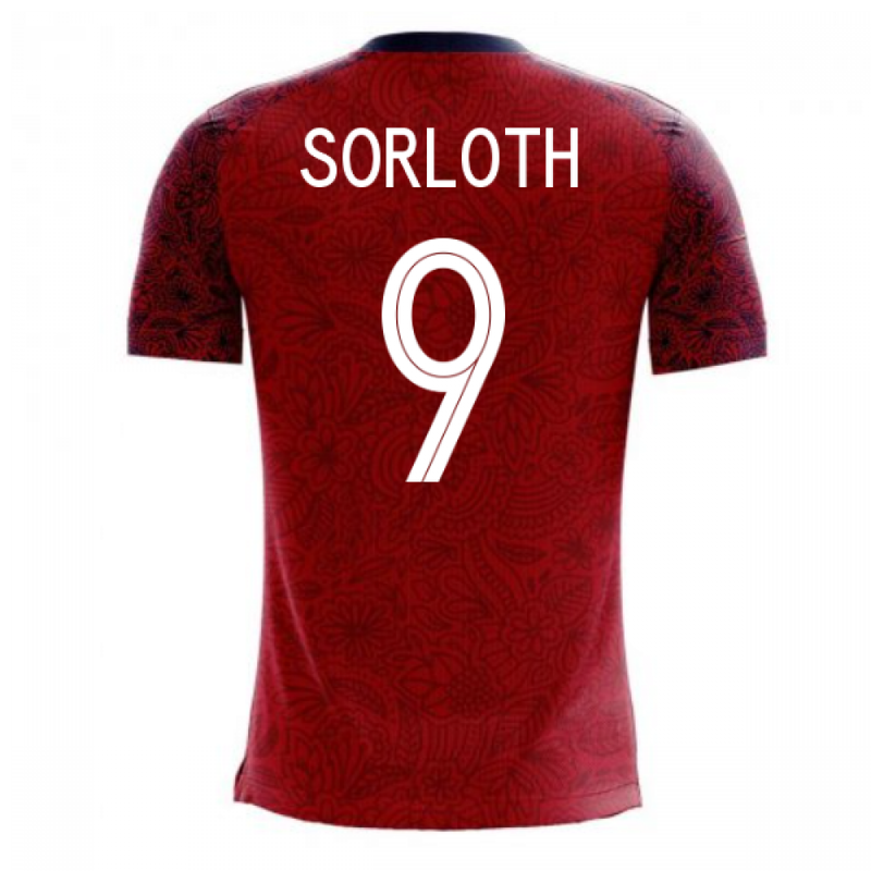 Norway 2020-2021 Home Concept Football Kit (Airo) (SORLOTH 9)