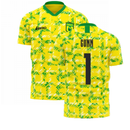 Norwich 1990s Home Concept Football Kit (Libero) (GUNN 1)