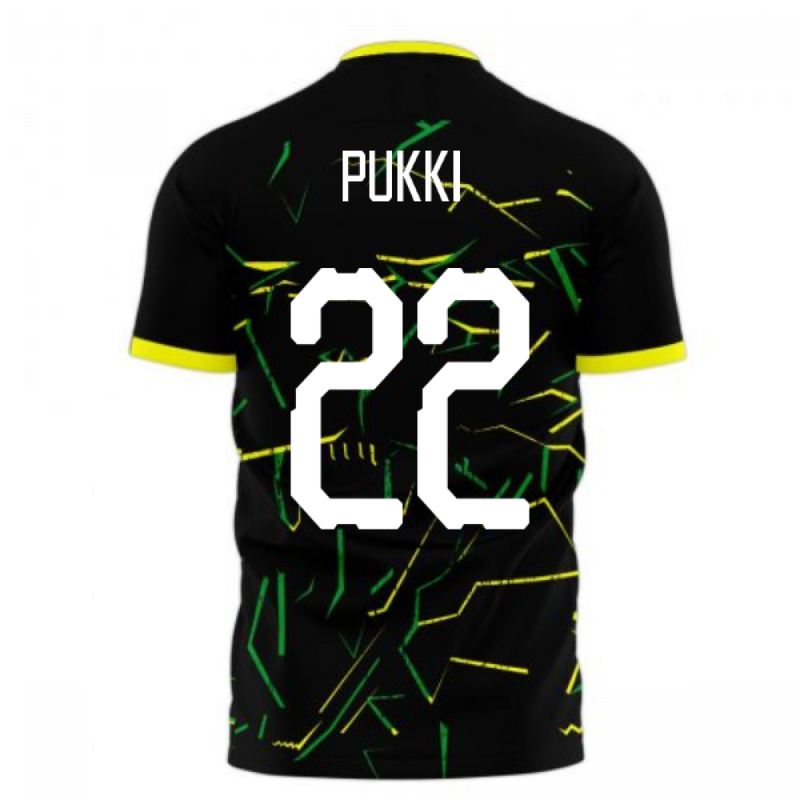 Norwich 2020-2021 Away Concept Football Kit (Libero) (Pukki 22)