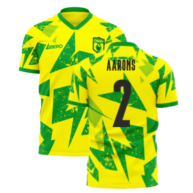 Norwich 2020-2021 Home Concept Football Kit (Libero) (Aarons 2)