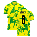 Norwich 2020-2021 Home Concept Football Kit (Libero) (Vrancic 8)