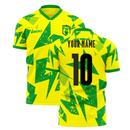 Norwich 2020-2021 Home Concept Football Kit (Libero) (Your Name)