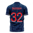 Paris 2020-2021 Home Concept Football Kit (Libero) (BECKHAM 32)