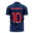 Paris 2020-2021 Home Concept Football Kit (Libero) (IBRAHIMOVIC 10)
