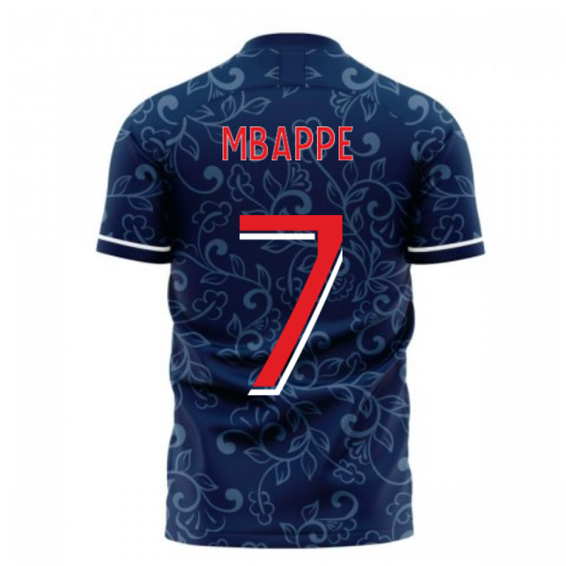 Paris 2020-2021 Home Concept Football Kit (Libero) (MBAPPE 7)