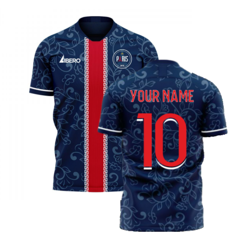 Paris 2020-2021 Home Concept Football Kit (Libero) (Your Name)