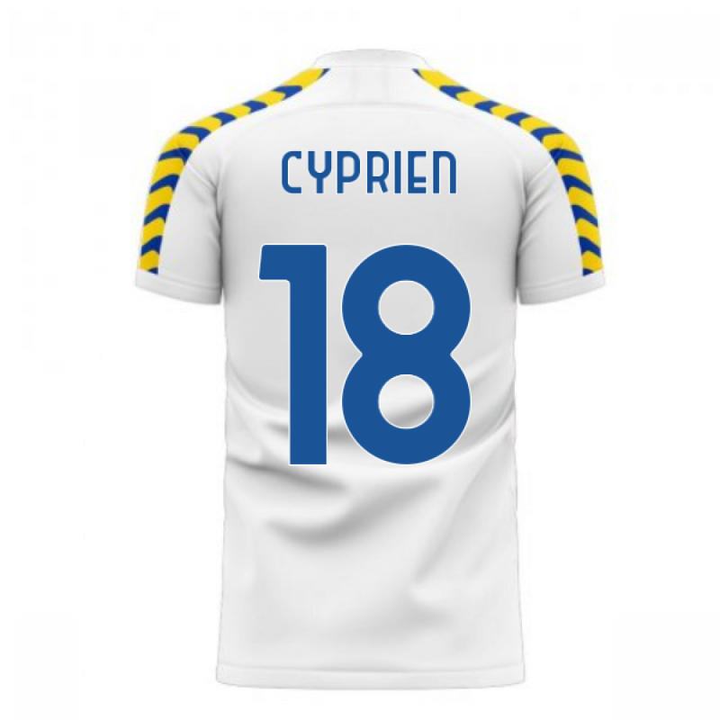 Parma 2020-2021 Home Concept Football Kit (Libero) (CYPRIEN 18)
