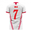 Poland 2020-2021 Home Concept Football Kit (Libero) (MILIK 7)