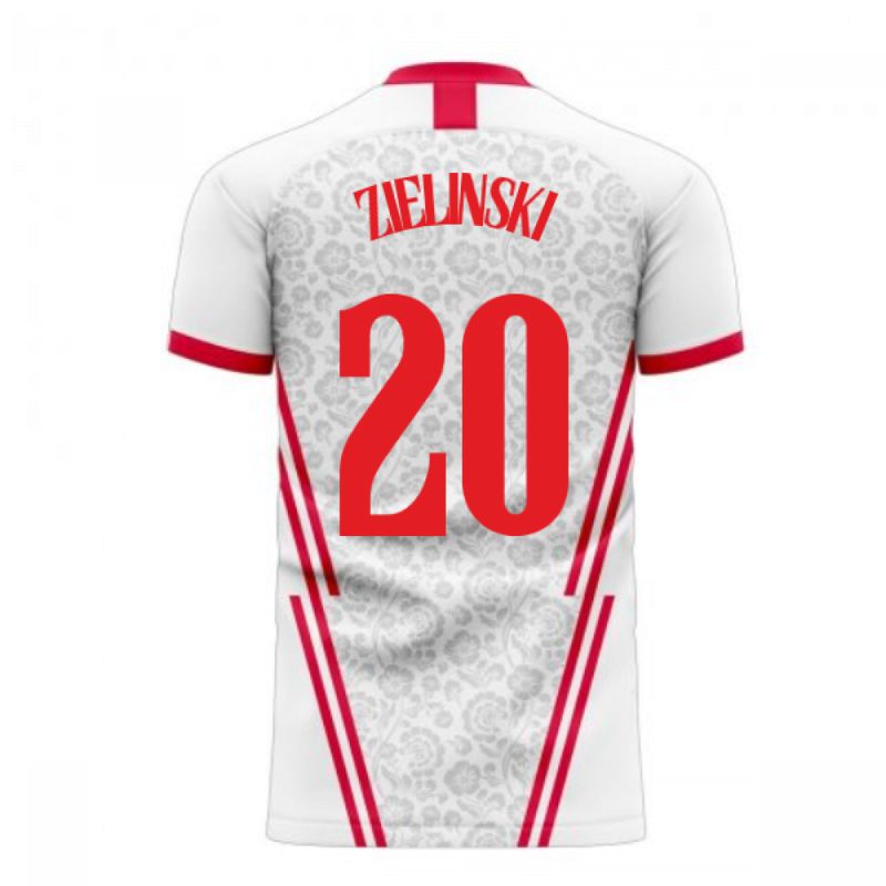 Poland 2020-2021 Home Concept Football Kit (Libero) (ZIELINSKI 20)