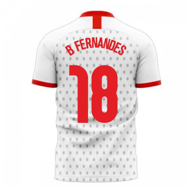 Portugal 2020-2021 Away Concept Football Kit (Libero) (B Fernandes 18)