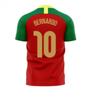 Portugal 2020-2021 Home Concept Football Kit (Airo) (Bernardo 10)