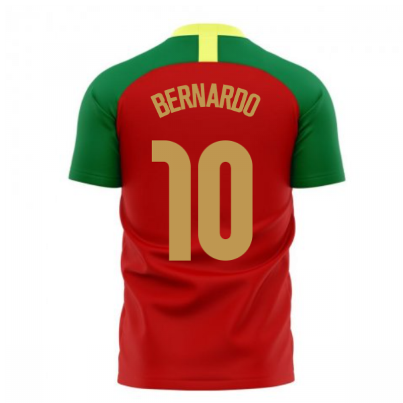 Portugal 2020-2021 Home Concept Football Kit (Airo) (Bernardo 10)
