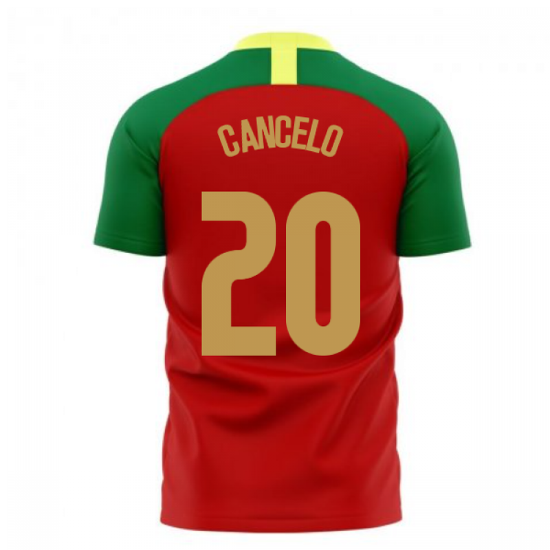 Portugal 2020-2021 Home Concept Football Kit (Airo) (Cancelo 20)