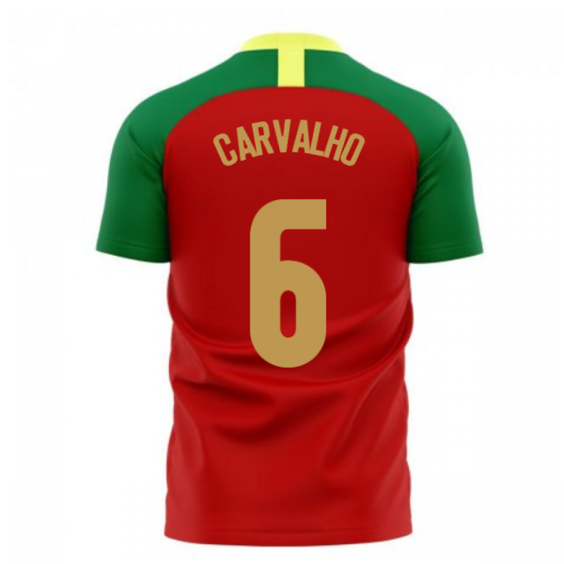 Portugal 2020-2021 Home Concept Football Kit (Airo) (CARVALHO 6)