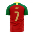 Portugal 2020-2021 Home Concept Football Kit (Airo) (FIGO 7)