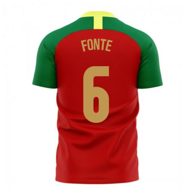 Portugal 2020-2021 Home Concept Football Kit (Airo) (Fonte 6)