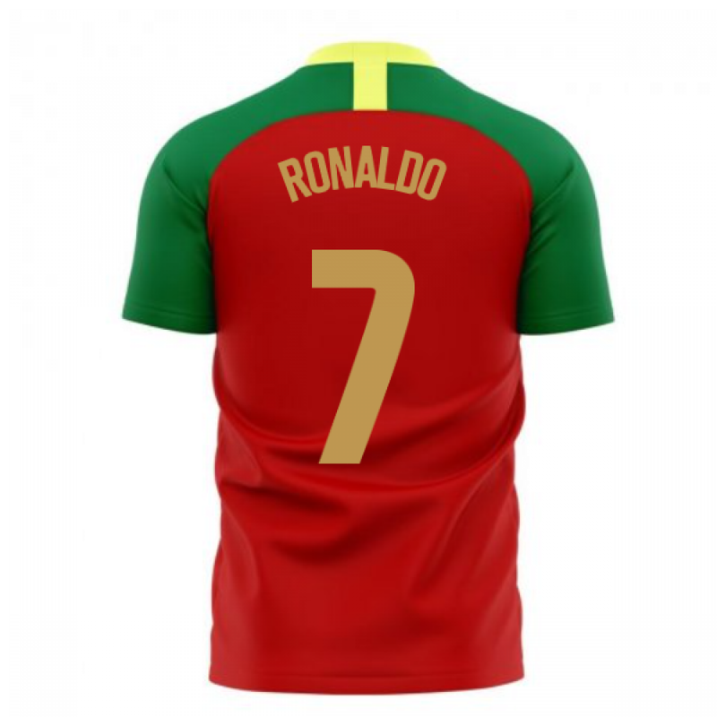 Portugal 2020-2021 Home Concept Football Kit (Airo) (RONALDO 7)