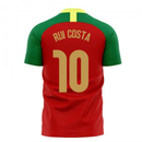 Portugal 2020-2021 Home Concept Football Kit (Airo) (RUI COSTA 10)