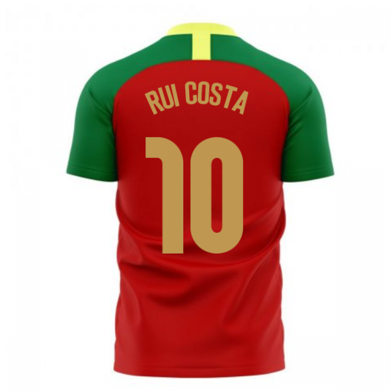 Portugal 2020-2021 Home Concept Football Kit (Airo) (RUI COSTA 10)