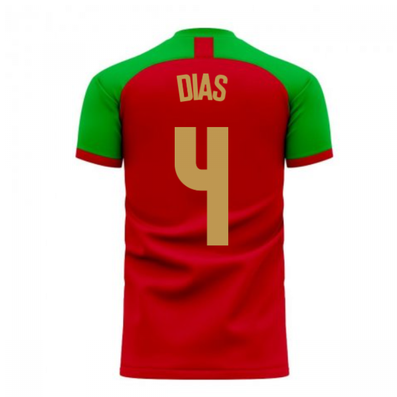 Portugal 2020-2021 Home Concept Football Kit (Fans Culture) (Dias 4)