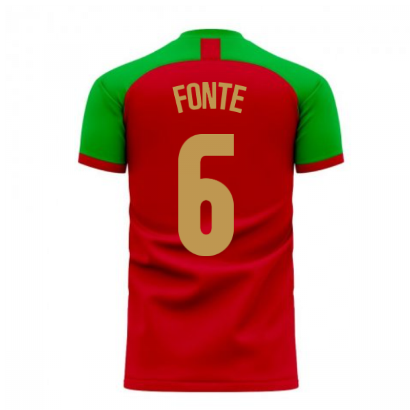 Portugal 2020-2021 Home Concept Football Kit (Fans Culture) (Fonte 6)