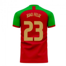 Portugal 2020-2021 Home Concept Football Kit (Fans Culture) (Joao Felix 23)