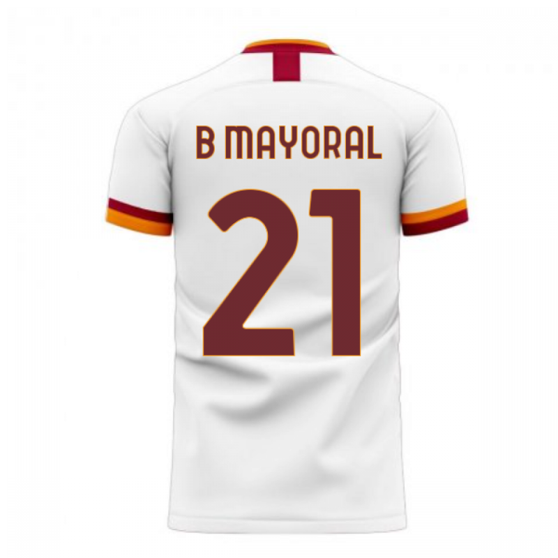 Roma 2020-2021 Away Concept Football Kit (Libero) (B MAYORAL 21)