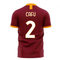 Roma 2020-2021 Home Concept Football Kit (Libero) (CAFU 2)