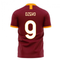Roma 2020-2021 Home Concept Football Kit (Libero) (DZEKO 9)