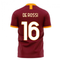 Roma 2020-2021 Home Concept Football Kit (Libero) - No Sponsor (DE ROSSI 16)