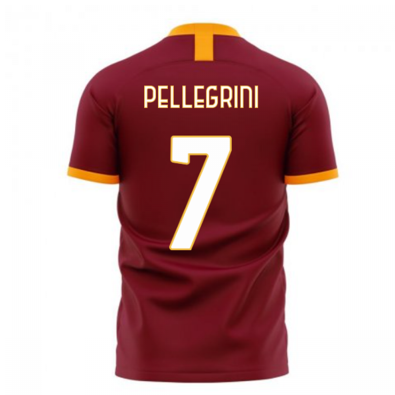 Roma 2020-2021 Home Concept Football Kit (Libero) (PELLEGRINI 7)