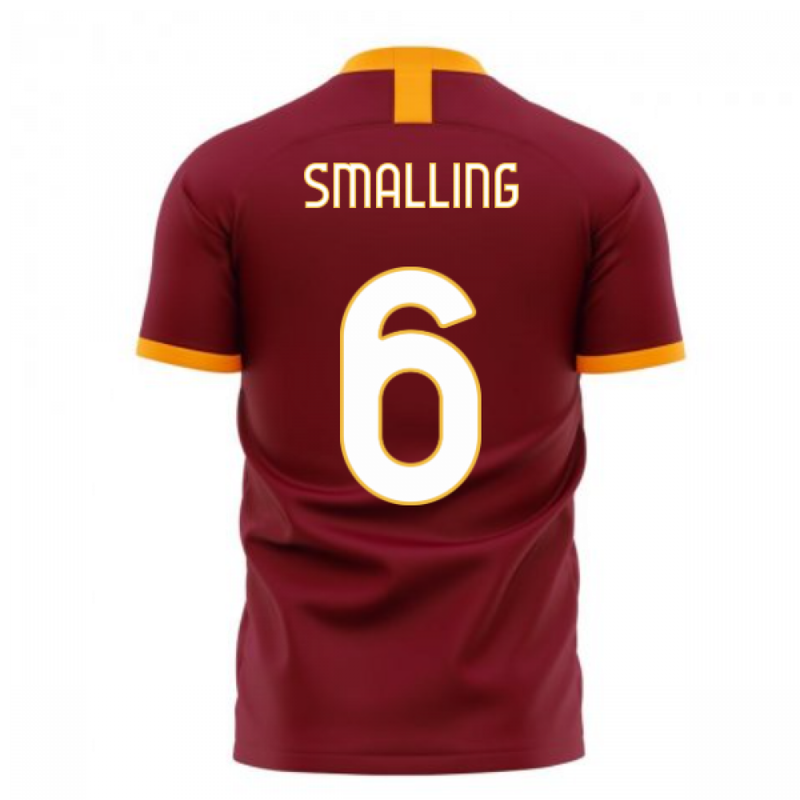 Roma 2020-2021 Home Concept Football Kit (Libero) (SMALLING 6)