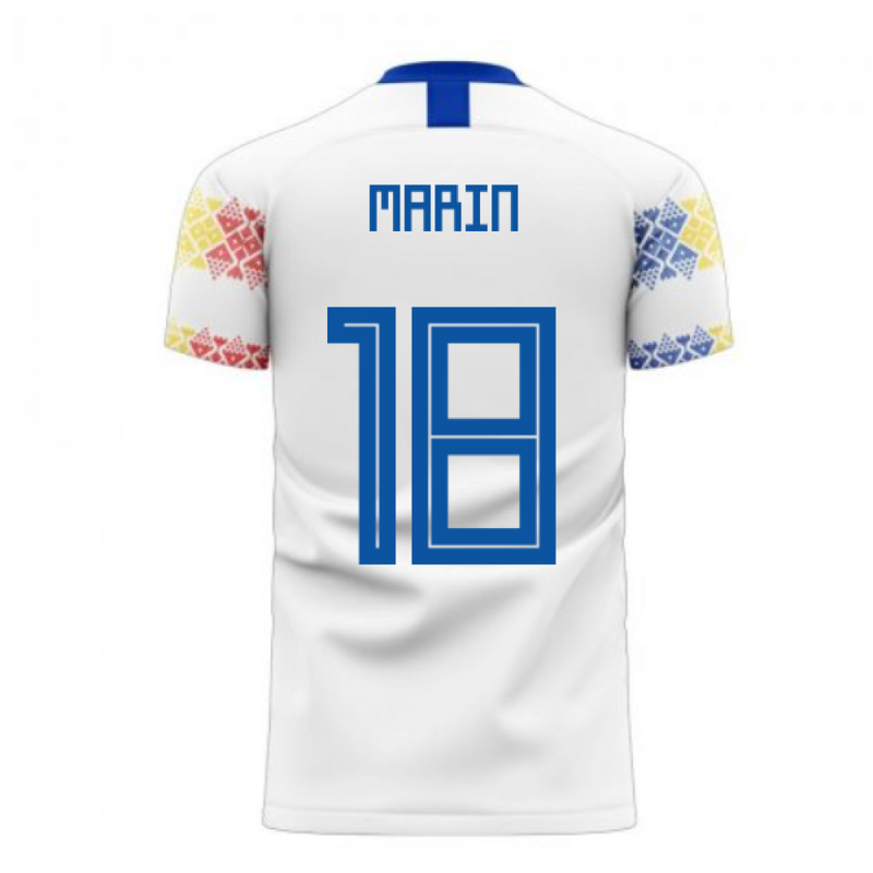 Romania 2020-2021 Away Concept Football Kit (Libero) (MARIN 18)