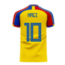 Romania 2020-2021 Home Concept Football Kit (Libero) (HAGI 10)