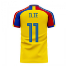 Romania 2020-2021 Home Concept Football Kit (Libero) (ILIE 11)