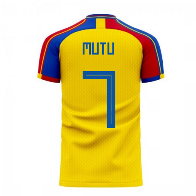 Romania 2020-2021 Home Concept Football Kit (Libero) (MUTU 7)