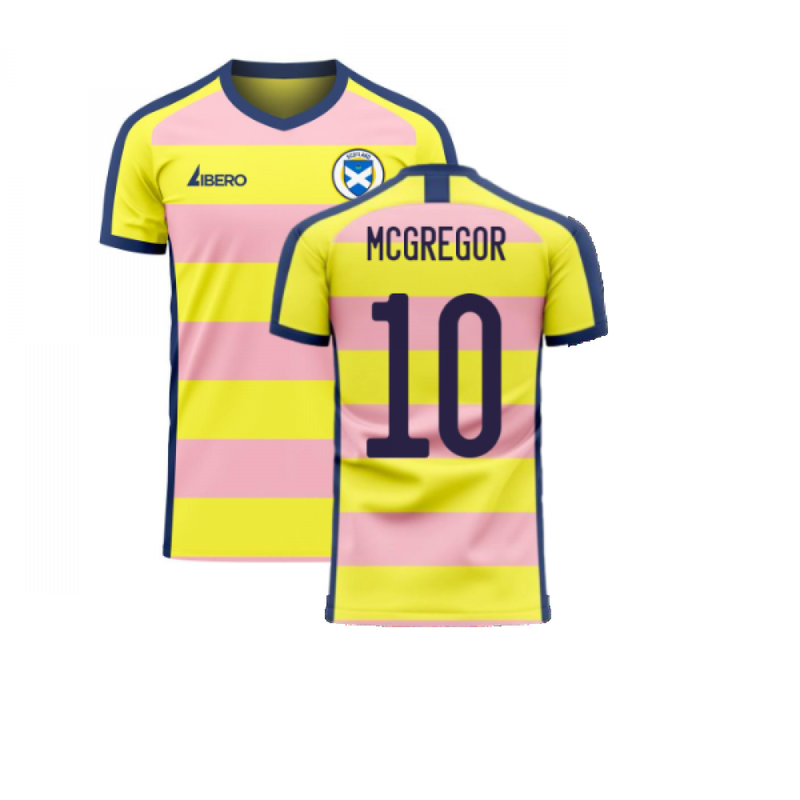 Scotland 2020-2021 Away Concept Football Kit (Libero) (McGREGOR 10)